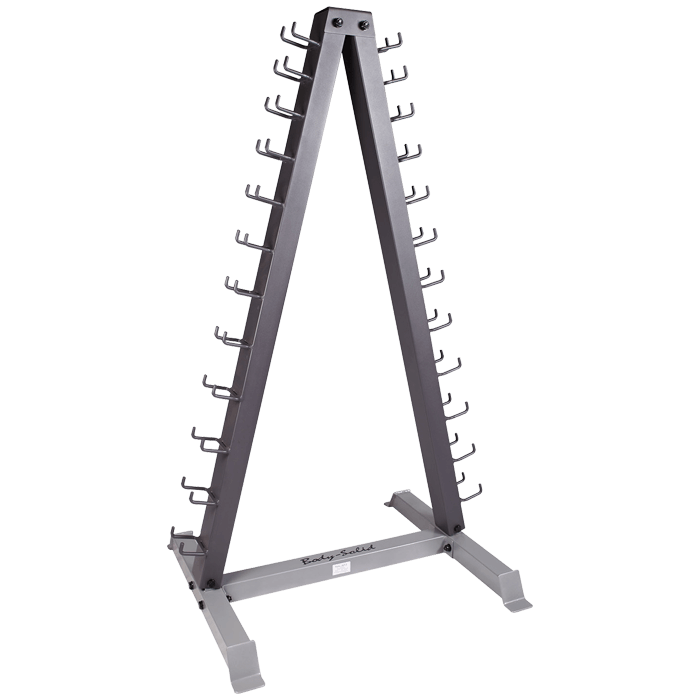 BODY SOLID 12 PAIR VERTICAL DUMBBELL RACK