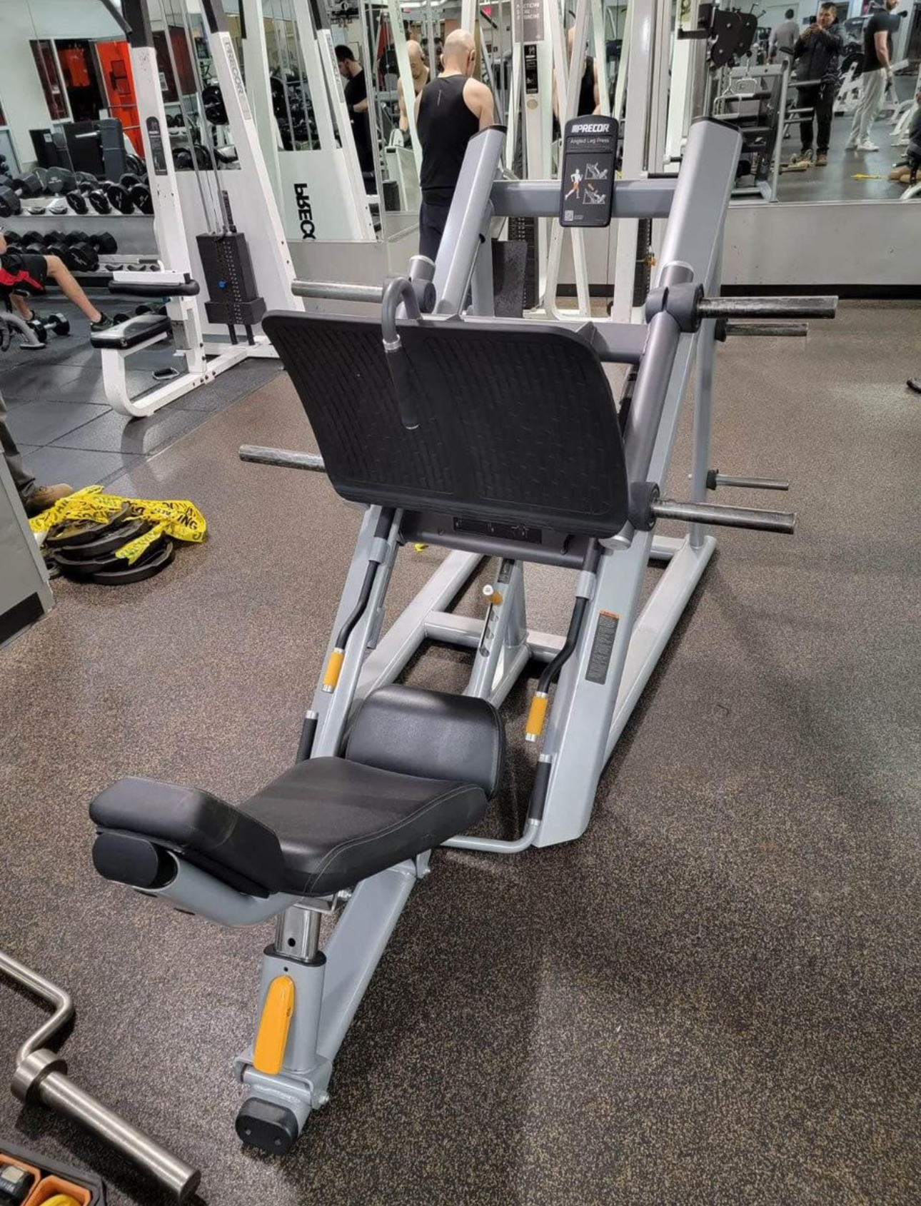 Precor Discovery Angled Plate Loaded Leg Press